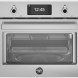 Bertazzoni FPRO4077MTX3 magnetron-oven vooraanzicht met display en bedieningsknoppen