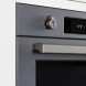 Bertazzoni FPRO6117CTN3 combi-stoomoven, detail bedieningsknoppen en gedeelte van digitaal display