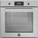 Bertazzoni FPRO6117CTX3 combi-stoomoven vooraanzicht gesloten deur met bedieningspaneel en digitaal display