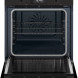 Bertazzoni FPRO6117PTN3 oven met geopende deur, zichtbaar interieur met rooster en verwarmingselement