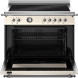 Bertazzoni HER95I1EAVT2 fornuis met geopende ovenlade en zichtbaar oveninterieur met rooster