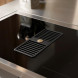 Bertazzoni MASCH94I1EXT kookplaat bovenaanzicht met afzuiggrill in het midden