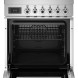 Bertazzoni PRO64I1EBIT2 fornuis met geopende ovendeur en uittrekbare pan