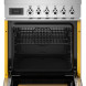 Bertazzoni PRO64L1EGIT2 fornuis met geopende ovendeur, grill en lade zichtbaar