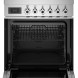 Bertazzoni PRO64L1ENET2 fornuis met geopende oven en uitschuifbare pan