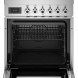 Bertazzoni PRO64L1EXT2 fornuis met geopende oven en uittrekbare bakplaat
