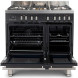 De Milano MFBG902AN heeft twee ovens, beide voorzien van een energieklasse B label