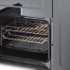 De oven linksonver van de Boretti CFBG903ZW is multifunctioneel