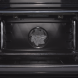 Foto van de binnenzijde van de oven uitgevoerd met hetelucht, grill en onder/bovenwarmte