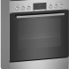 Bosch HKR39C250 keramisch fornuis roestvrijstaal vrijstaand 60 cm breed