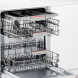 Foto van de binnenzijde van de Bosch SMI46MS03E inbouw vaatwasser
