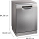 Bosch SMS6ZCI11F vrijstaande vaatwasser - geborsteld rvs met anti-fingerprint