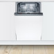 Bosch SPV2IKX10E smalle inbouw vaatwasser - 45 cm. breed