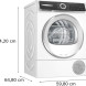 Bosch WQH246CENL warmtepompdroger - wit