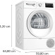 Bosch WTH8520MNL warmtepomp droger