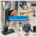 Bosch BCH4SM28 vervangbare accessoires inclusief steelstofzuiger, kruimeldief en hulpstukken uitgelegd