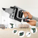 Bosch BCS812KA2 steel stofzuiger rvs-look