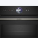 Bosch CMG7361B1 compacte oven, frontaanzicht met digitaal display en gecentreerde bediening