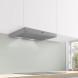 Bosch DFM064W55 afzuigkap onder keukenkast gesloten stand zijzicht