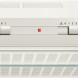 Het bedieningspaneel van de Bosch DHU642U onderbouw afzuigkap wit