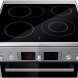 De Bosch HCE754853 fornuis RVS is uitgerust met een inductiekookplaat met 4 pitten