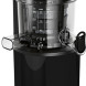Bosch MESM731M slow juicer vrijstaand van opzij met transparante sapcontainer zichtbaar