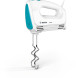 Bosch MFQ2210D handmixer bovenaanzicht met ergonomische handgreep en bedieningsknoppen