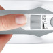 Bosch MFQ36400 handmixer detail bedieningspaneel met snelheidsregelaar M01 tot 5