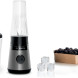 Bosch MMB2111S complete set met twee glazen bekers, dop, fruit en ijsblokjes