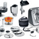 Bosch MUM59S81DE keukenmachine met alle accessoires en onderdelen, vooraanzicht