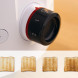 Bedieningsknoppen en defrostfunction-knop van Bosch TAT2M121 broodrooster in close-up