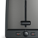 Bosch TAT5P425 broodrooster bedieningspaneel met defrost-knop, draaiknop en stop-knop