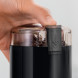 Bosch TSM6A013B koffiemolen detail doseerknop en handgreep onderaanzicht