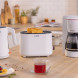 Bosch TWK2M161 waterkoker met koffiemachine en toaster in keukenopstelling
