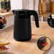Bosch TWK2M163 waterkoker met aanduiding deksel, handgreep, rode schakelaar en bedieningspaneel
