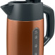 Bosch TWK4P439 DesignLine waterkoker geopend met afneembare deksel en waterfilter zichtbaar