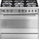 Smeg C9GMXNL1 fornuis roestvrijstaal