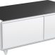 CASO Sound & Cool Wit salon tafel met koellades, speakers en draadloos opladen telefoon