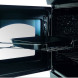 De hetelucht oven links van de Falcon Classic 110