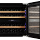 Dunavox DAVG-25.63DB.TO inbouw wijnkoelkast - zwart