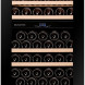 Dunavox DAVG-49.116DB.TO inbouw wijnkoelkast - zwart