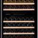Dunavox DX-181.490DBK vrijstaande wijnkoelkast - zwart