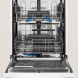 Het interieur van de Electrolux ESL8330RO inbouw vaatwasser