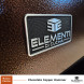 Elementi di Cucina EM9036-CCH-IX-B fornuis - 90 cm breed
