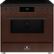 Elementi di Cucina EM9036-CCH-MZ-B inductie chocolate copper hammer fornuis