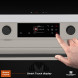 Elementi di Cucina EM9036-SCS-IX-B inductie sand clay stone fornuis