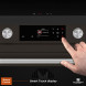 Elementi di Cucina EM9036-UGH-MZ-S inductie urban grey hammer fornuis