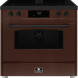 Elementi di Cucina IC9034-CCH-MZ-B inductie chocolate copper hammer fornuis