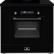Elementi di Cucina IK9024-ZW inductie fornuis met afzuiging en magnetron - zwart