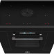 Elementi di Cucina IK9024-ZW inductie fornuis met afzuiging en magnetron - zwart
